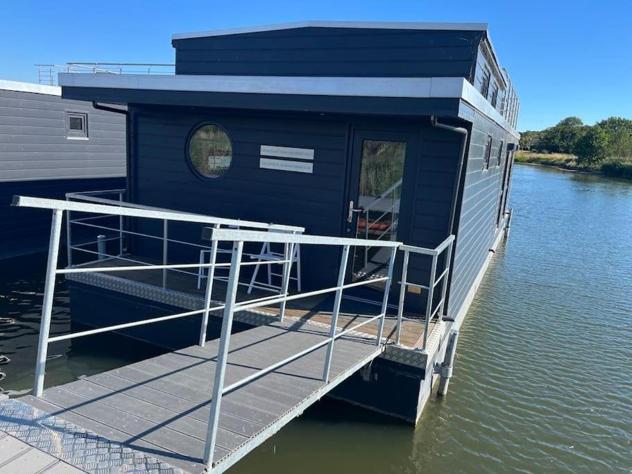 Hausboot Fritz Im Wangermeer Шиллиг Экстерьер фото